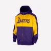 Showtime Purple & Yellow Los Angeles Lakers Full Zip Hoodie