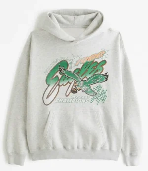 Abercrombie Philadelphia Eagles Popover Hoodie