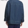 Blue Denim Adidas Tang New Year Chinese Jacket