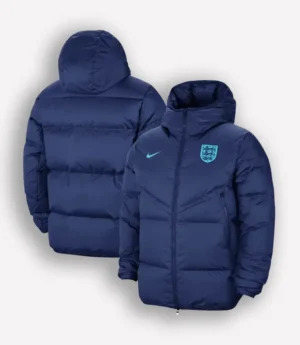 2024 Nike England Puffer Jacket Blue