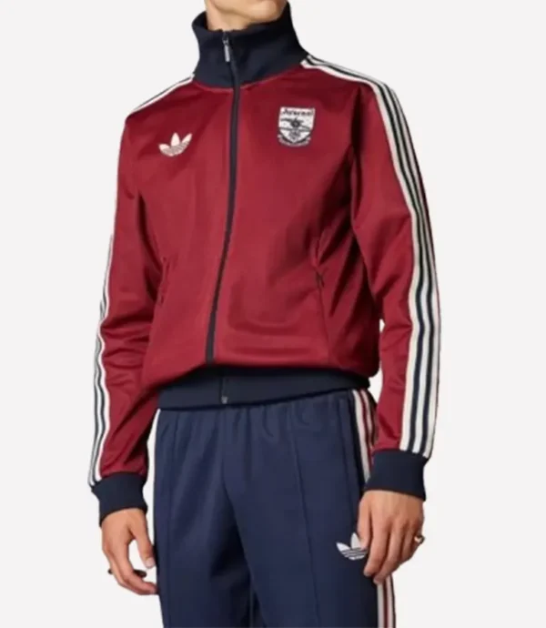 Adidas Arsenal FC Maroon Track Jacket