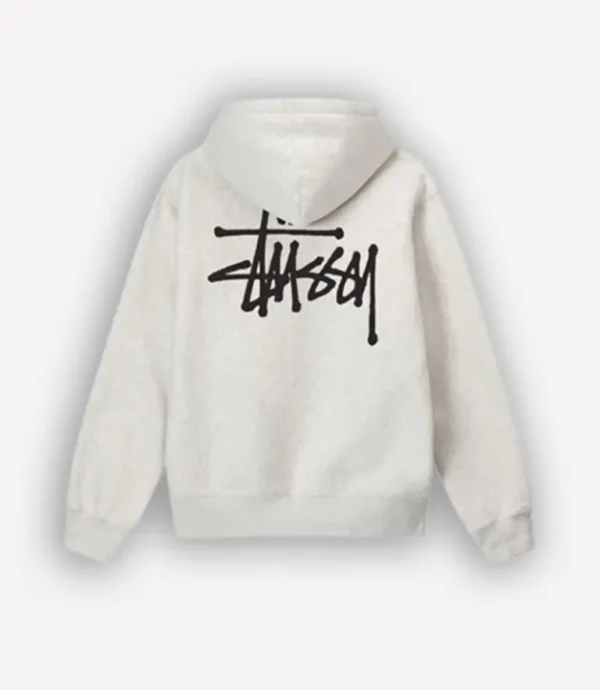 Beige Basic Stussy Hoodie