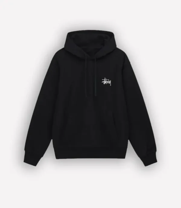 Basic Stussy Hoodie Black