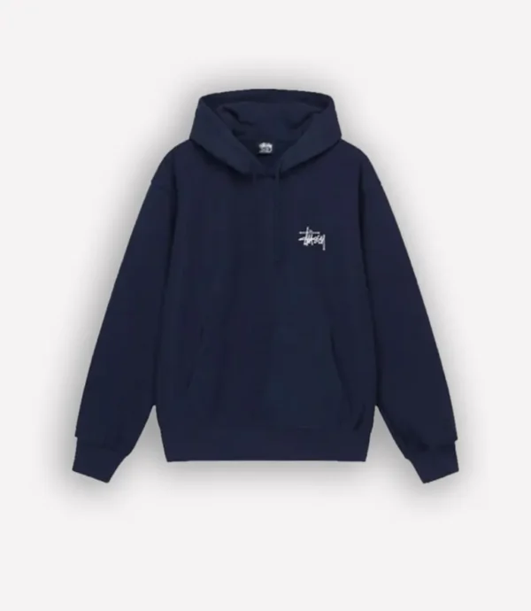 Basic Stussy Hoodie Blue