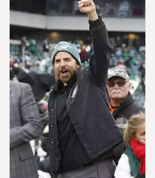 Bradley Cooper Eagles Black Jacket