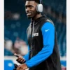 Detroit Lions Sideline Pre-Game Half-Zip Hoodie Jacket