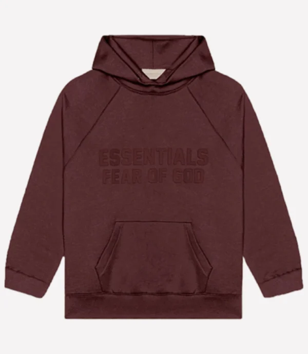 FOG Plum Essentials Hoodie