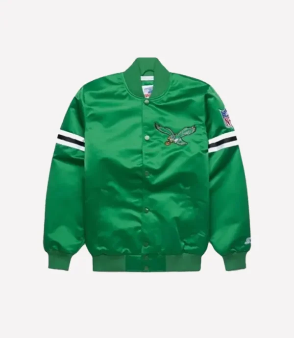 HOMAGE X Starter Philadelphia Eagles Heavyweight Green Jacket