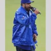 Ice Cube Los Angeles Dodgers Satin Jacket