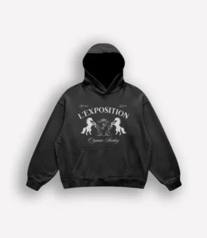 L’Exposition Hoodie Black