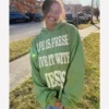 Green Life Is Fresh Live It With Jesus Hoodie