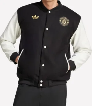 Manchester United x Adidas Chinese New Year Black Jacket