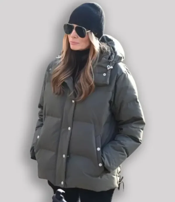 Rag & Bone Puffer Jacket Melania Trump