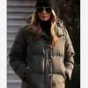 Melania Trump Green Puffer Jacket Rag & Bone