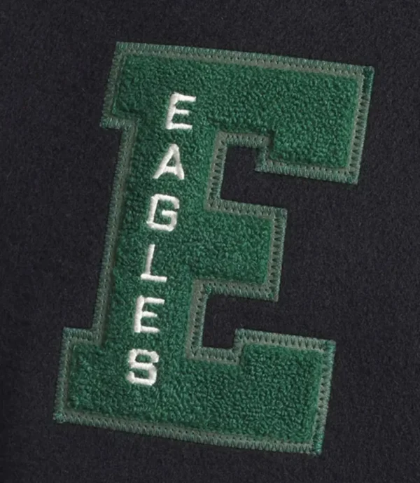 Philadelphia Eagles x Todd Snyder Black Varsity Jacket