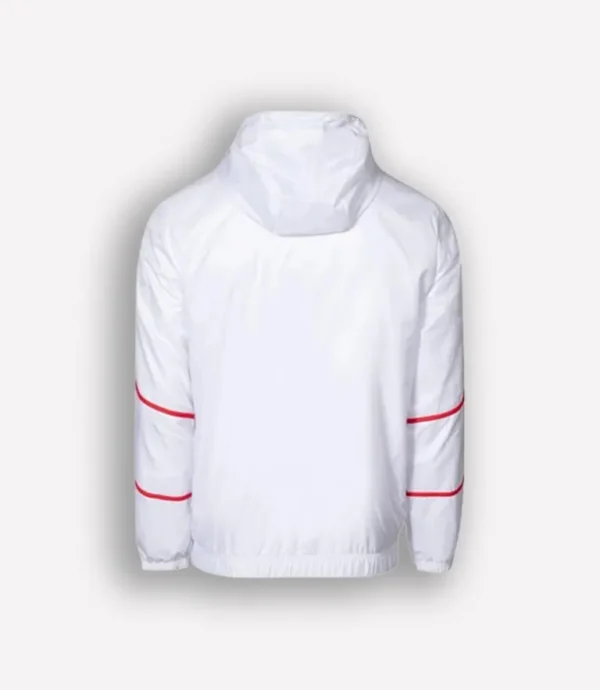 White Puma Girona FC 2025 Pre Match Jacket