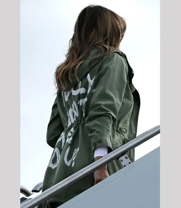 Melania Trump Green Jacket