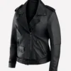 Rebecca Minkoff X Erin Andrews Super Bowl LIX Black Leather Jacket