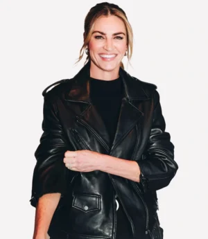 Rebecca Minkoff X Erin Andrews Super Bowl LIX Leather Jacket