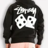 Black Stussy Dice Hoodie