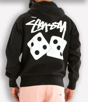 Black Stussy Dice Hoodie