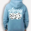 Blue Stussy Dice Hoodie