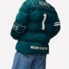 Savannah Guthrie 2025 Eagles Green Puffer Jacket