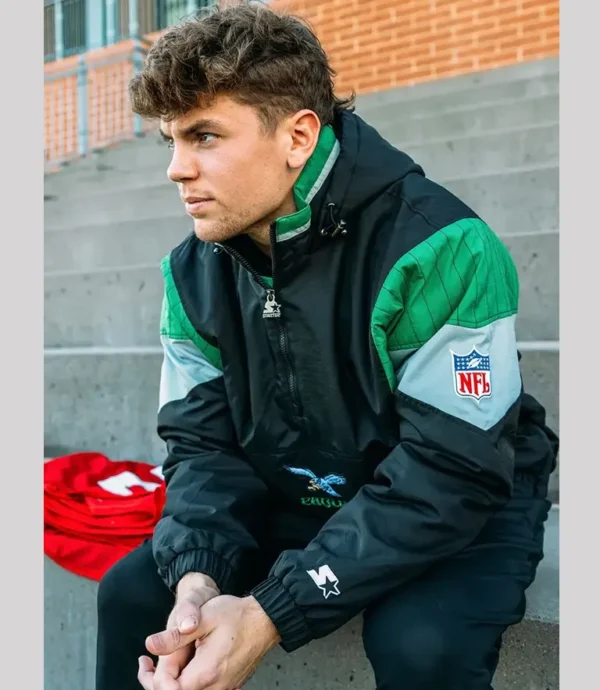 90s Eagles Starter Jacket