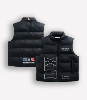 Off Season x NFL Super Bowl LIX Puffer Black Vest