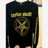 Taylor Swift Pentagram Shirt Black