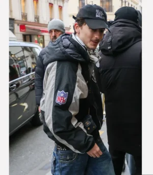 Timothée Chalamet Raiders Jacket Black