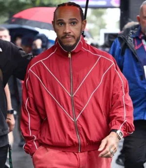 Lewis Hamilton Track Jacket Red