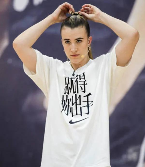 Sabrina Ionescu White T-shirt