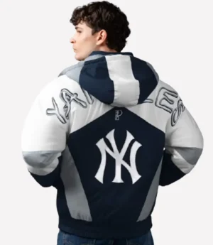 Yankees Pro Player Raglan Full-Zip Hoodie Jacket
