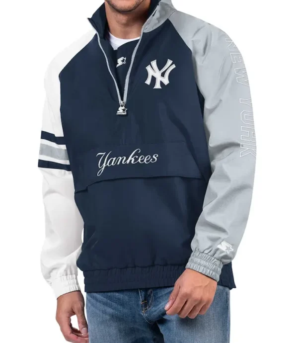 New York Yankees Starter Elite Raglan Jacket