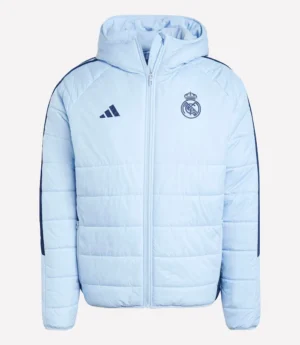 Real Madrid Adidas Hooded Puffer Jacket