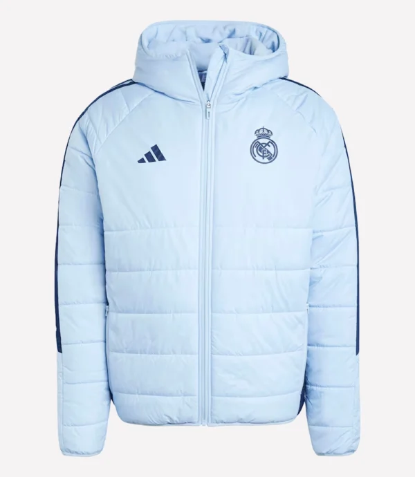 Real Madrid Adidas Hooded Puffer Jacket